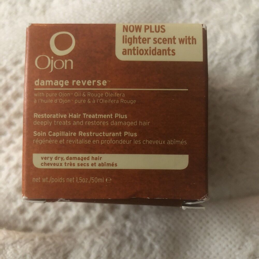 Ojon Damage Reverse Restorative Hair Treatment 1.5 fl oz WITH BOX